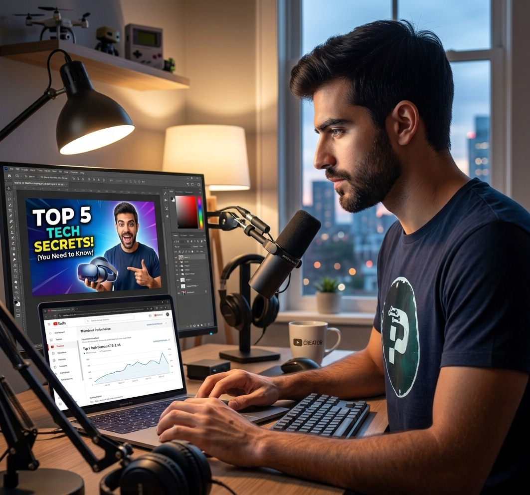 تصميم الصور المصغّرة (Thumbnail)